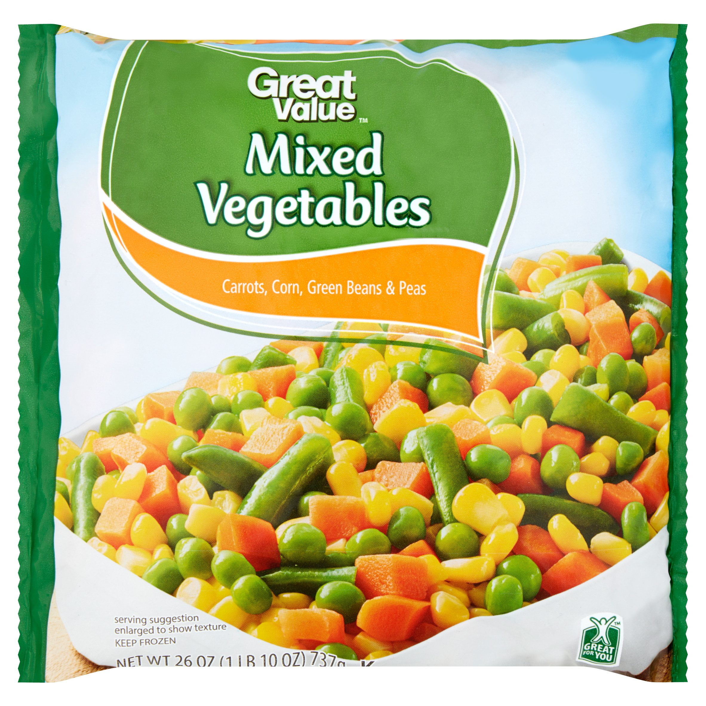 Great Value Mixed Vegetables, 26 oz by Wal-Mart Stores, Inc.