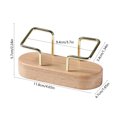 thumbnail image 3 of pstuiky Tarjeteros de madera maciza de alta gama para negocios escritorios taquillas oficinas restaurantes hoteles adornos., 3 of 6