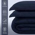 thumbnail image 2 of Utopia Bedding Navy Kids Comforter Set with 2 Pillow Shams, 3 Piece Soft Microfiber Twin Bed Comforter with Pillow Shams, Printed Kids Bedding for Boys and Girls, Lightweight, Breathable, Easy Care, 2 of 8
