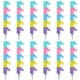 thumbnail image 1 of 12 lápices apilables de unicornio con forma de dibujos animados, premios para estudiantes., 1 of 6