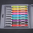 thumbnail image 1 of 9Pcs Crochet Hooks Set Knitting Ergonomic Crochet Hook Set Crochet Hook Set  Needle Tools Ergonomic Plastic Handle Aluminum Hooks, 1 of 8