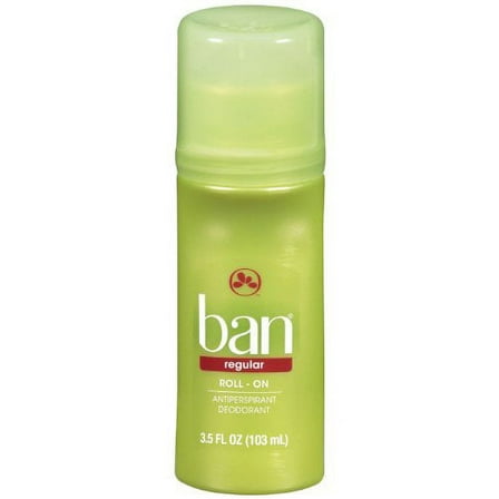 Ban Deodorant 3.5 Ounce Roll-On Anti-Perspirant Regular (103ml) (3 Pack)