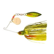 BOOYAH Pond Magic Real Craw Spinnerbait Moss Back Craw 3/16 oz.