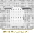 thumbnail image 2 of GOOHOCHY Cesta colgante de baño de doble capa, organizador de almacenamiento de ducha de pared, impermeable, para artículos de tocador, toallas y accesorios de baño., 2 of 8