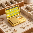 thumbnail image 4 of Iumwxz Mini Pocket Jewelry Scale Electronic Gram Measure Precise Portable Toolbox Baking Herbs Weighing Kitchen Digital Small Item Gift Gold, 4 of 6