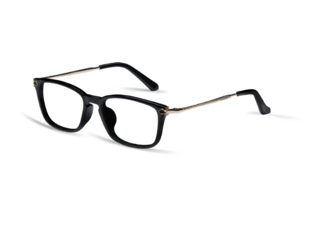 KALLA, KC8097C1 - Eyeglasses Black Rectangle Unisex Optical Lightweight Glasses Frame for Prescription Lens