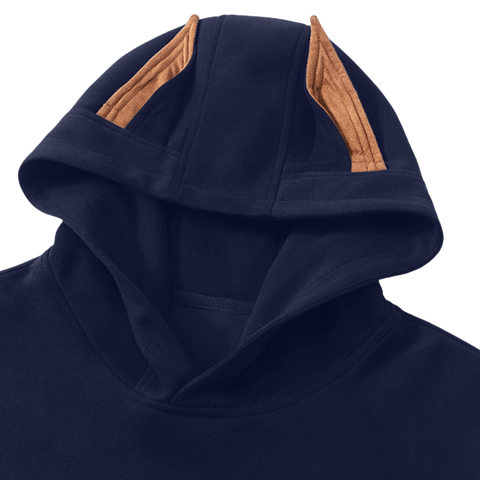 DayScoop Mens Sweater Winter Sweatshirt Fashion Casual Long Sleeve Solid Color Hooded Zippered Pullover Tops