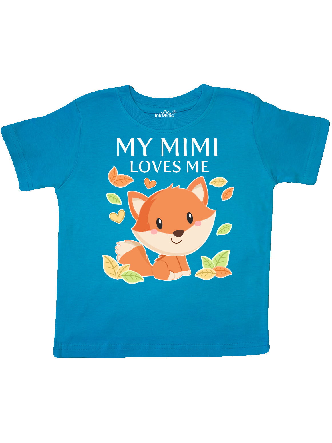 inktastic My Father Loves Me Little Fox Baby T-Shirt