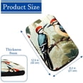 thumbnail image 4 of Woodpecker Furry Printed Soft 12.5x8.2 Inch Car Armrest Mat Cover Pad Accessory, 4 of 6