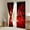 Red, variant on Erosebridal Male Gamepads Curtains for Living Room,Video Game 30%-50% Blackout Curtains Set of 2 (38x45),Blue Gamer Curtains and Drapes (38x45),Geometric Room Decor