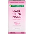 thumbnail image 1 of Suplemento Nature's Bounty para cabello, piel y uñas, 60 tabletas, 1 of 5