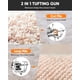 thumbnail image 3 of Kit de alfombra Tufting Gun BESGEER con recortadora de alfombras 2 en 1, pelo cortado, 3 of 6