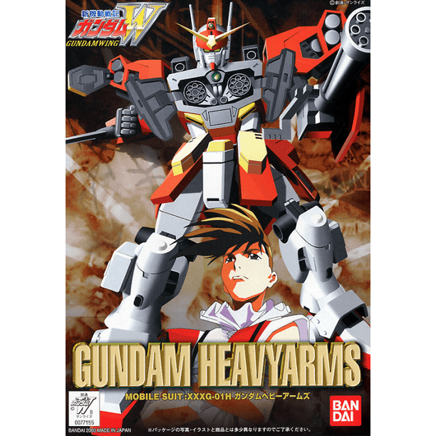 Bandai Hobby Gundam Wing 04 Wf 04 Gundam Heavyarms 1 144 Model Kit Walmart Com Walmart Com