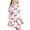 Multicolor4, variant on Pounoo New Dresses For Girls Fashion Print Short Sleeve Casual Dresses Round Neck Knee Length Dress Quick Drying Kids Dresses Girls 4-16