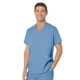 thumbnail image 1 of Landau Essentials Men's Classic Fit V-Neck Five Pocket Scrub Top, Style 7489, 1 of 1