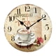 thumbnail image 3 of Reloj colgante de pared, reloj retro, decorativo, reloj de pared, 13,39 pulgadas, reloj de pared redondo para sala de estar, hogar, dormitorio,, 3 of 9