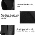 thumbnail image 3 of Qiilu  Ankle Support Brace Compression Breathable Foot Elastic Guard Strap Black, Foot Guard Strap, Compression Ankle Support, 3 of 6