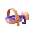 thumbnail image 2 of Hair Dryer Holder No Drill Hair Dryer Bracket, Adhesive Storage Rack Save Space Pink, 2 of 9
