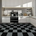 thumbnail image 7 of UMIGGEE Peel and Stick Carpet Tiles 11.8-in x 11.8-in Black Self-Adhesive Square Soft Carpet Floor Tiles Carpet Easy Install DIY Floor Tiles for Kids Room Bedroom Dining Room 10-pcs (9.7 sqft/Box), 7 of 7