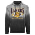 thumbnail image 2 of Unisex Sportiqe Black Los Angeles Lakers Blake Sun-Fade Pullover Hoodie, 2 of 3