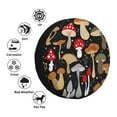 thumbnail image 4 of Goofa Various Mushrooms Pattern Universal Tire Cover for Jeep, SUV, Truck, and Trailer – Waterproof, UV-Resistant,Easy to Install, Fits 14"-17" Tires-17 inch, 4 of 6