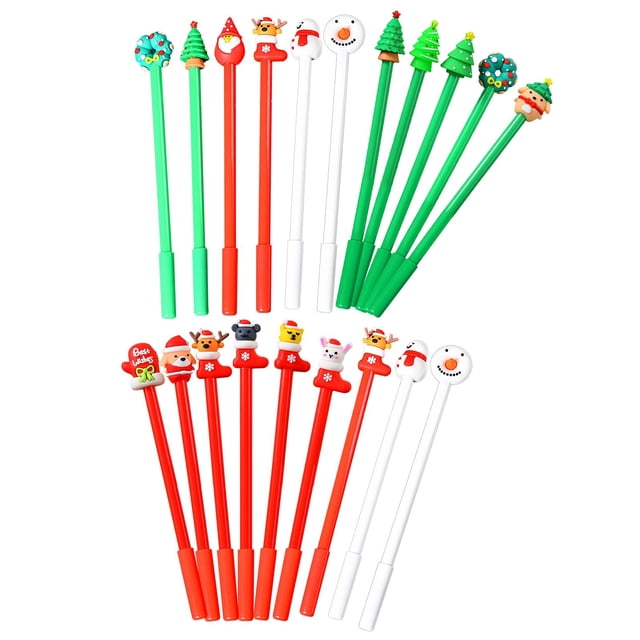 Clearance Ink Erasable Pen Set Christmas 2024 Special Edition Pen .Perfect Cute For Colleagues Friends Relatives Or Cute Set W Envelope! 50ml