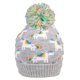 thumbnail image 1 of Hawkins Collection - Gorro con Borla Diseño Unicornio para Niños/Niñas (Gris), 1 of 2