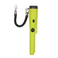 thumbnail image 1 of Generic Detector de metales portátil de alta sensibilidad con alerta de audio y vibración, luz LED, ajuste automático y diseño impermeable. Color verde fluorescente, sin batería incluida., 1 of 6