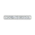 thumbnail image 3 of 1/2 Carat Round Diamond Wedding Band Ring in 14K White Gold (Ring Size 10.75) (I1-I2 Clarity), 3 of 4