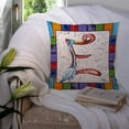 thumbnail image 3 of Carolines Treasures 8428-EPW1414 Beach and Seafood Decorative   Canvas Fabric Pillow 8428 14Hx14W multicolor, 3 of 4