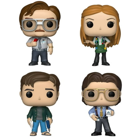 Funko POP! Movies Office Space Collectors Set - Milton Waddams, Joanna with Flair, Peter Gibbons, Bill Lumbergh