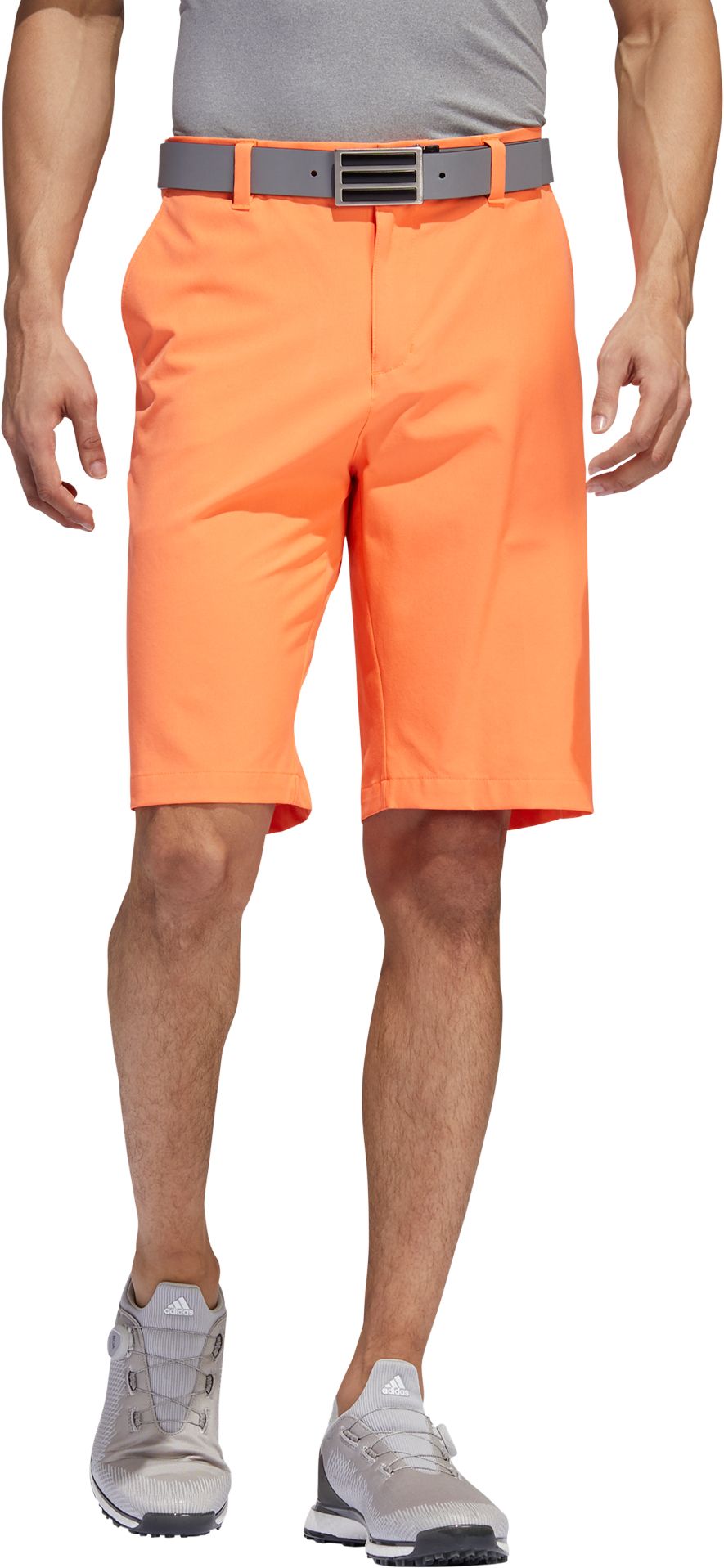 orange golf shorts