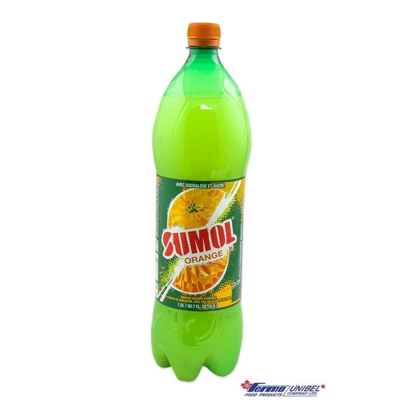 Boisson à l'orange sumol vendre la quantité 1.5lt