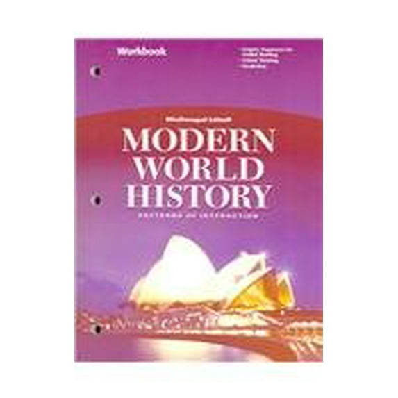 Pre-Owned Modern World History: Patterns of Interaction: World History: Patterns of Interaction Workbook (Paperback) 0618410007 9780618410002