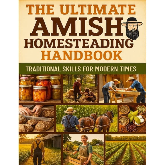 The Ultimate Amish Homesteading Handbook; Traditional Skills for Modern Times, (Paperback)