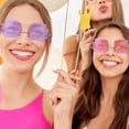 thumbnail image 4 of HEALEEP 3Ud Gafas Sin Marco Con De Concha Para Uso En Exteriores Y Fiestas Masculinas, 4 of 7
