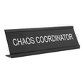 thumbnail image 6 of FRCOLOR L-shaped Aluminum Alloy Desk Plaque for Mediator Position Office Supply Funny Office Sign Chaos Coordinator Decorative Sign, 6 of 7