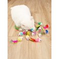 thumbnail image 1 of 5pcs Random Color Rat Design Cat Teaser Toy, Cat Interactive Toys, 1 of 4