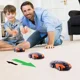 thumbnail image 5 of Mini coche de juguete 2 en 1, coche de juguete de deformación con una sola tecla, modelo robot de transformación automática, coche fundido a presión, regalo para niños, juguete para niños, 5 of 5