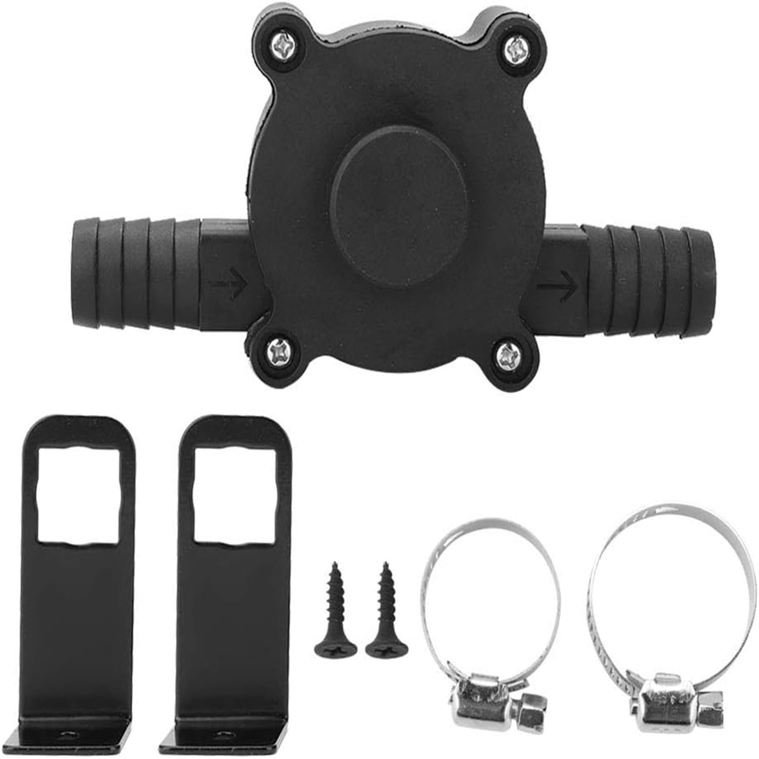 1 Pack Self-Priming Water Transfer Pump Powered by Hand Electric Drill, Portable Household Drill Pump for Water Transfer & Well Pumping
