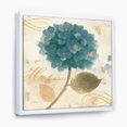 thumbnail image 1 of Blue Cottage Flower Hortensia I - Toile Encadrée Style Ferme, 1 of 3