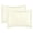 4-Ivory (Stripe), variant on 600 TC Pima Cotton Pillow Shams 2-Pack – Ultra Soft Sateen Finish, Envelope Closure for Luxurious Comfort [ King Size (20" x 40") Chocolate Solid ]