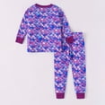 thumbnail image 3 of Kiijoy Toddler Girls Outfits Soft Long Sleeve Top and Pants Nightwear, Sizes 2-10, 3 of 4