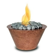 Anywhere Fireplace 90254 Oasis Indoor & Outdoor Fireplace, Hammered Copper