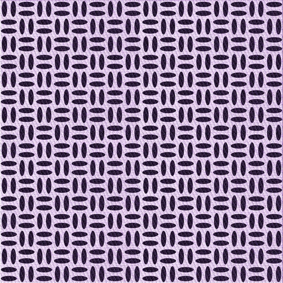 Ahgly Company Machine Washable Indoor Square Transitional Blossom Pink Area Rugs, 8' Square
