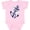 AD-Pink, variant on First Mate with Anchor and Banner Boys or Girls Baby Bodysuit