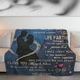 thumbnail image 6 of Gifts for Husband from Wife - Valentines Day Gifts for Him - Birthday Gift for Husband - Anniversary Wedding Gift for Men - Best Husband's Ever Present - to My Husbands Blanket 60x80 Inch, 6 of 7