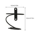 thumbnail image 2 of WRITWAA Iron Wine Bottle Rack Wall Mount Black Metal Wine Storage Display Shelf for Kitchen Bar, 2 of 8