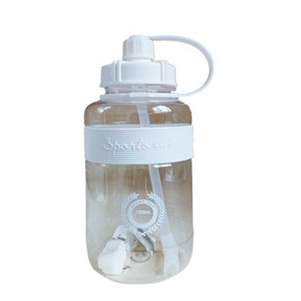 Hervidor de agua de gran capacidad, taza de agua portátil para deportes al aire libre, taza de agua de plástico para fitness