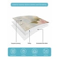 thumbnail image 5 of Farmhouse Pink Floral Full Size Down Alternative Comforter, Lightweight Comforter Quilt Bedding Set with Pillow Shams Spring Vintage Botanical Flowers All Seasons Bed Comforter Duvet Insert 78"x90", 5 of 7